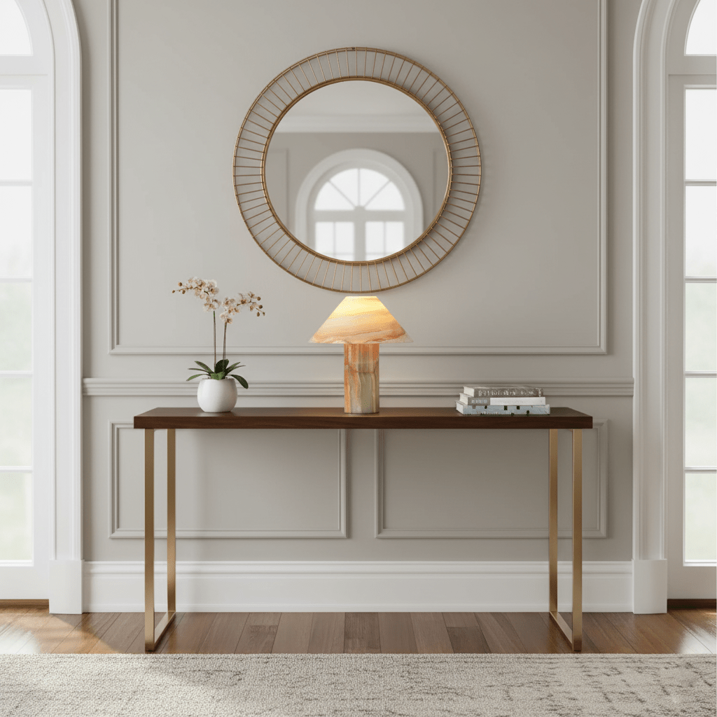 Marbelle Onyx Table Lamp - Vakkerlight