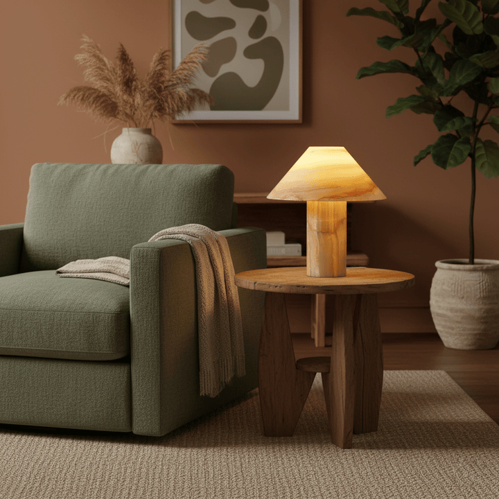 Marbelle Onyx Table Lamp - Vakkerlight