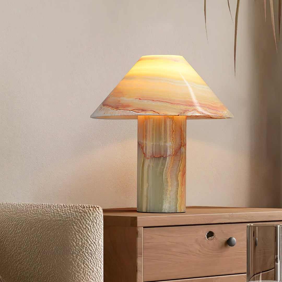 Marbelle Onyx Table Lamp - Vakkerlight