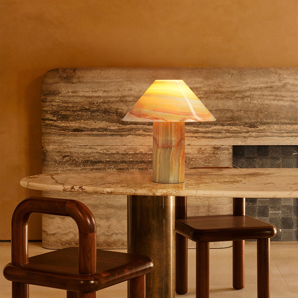 Marbelle Onyx Table Lamp - Vakkerlight