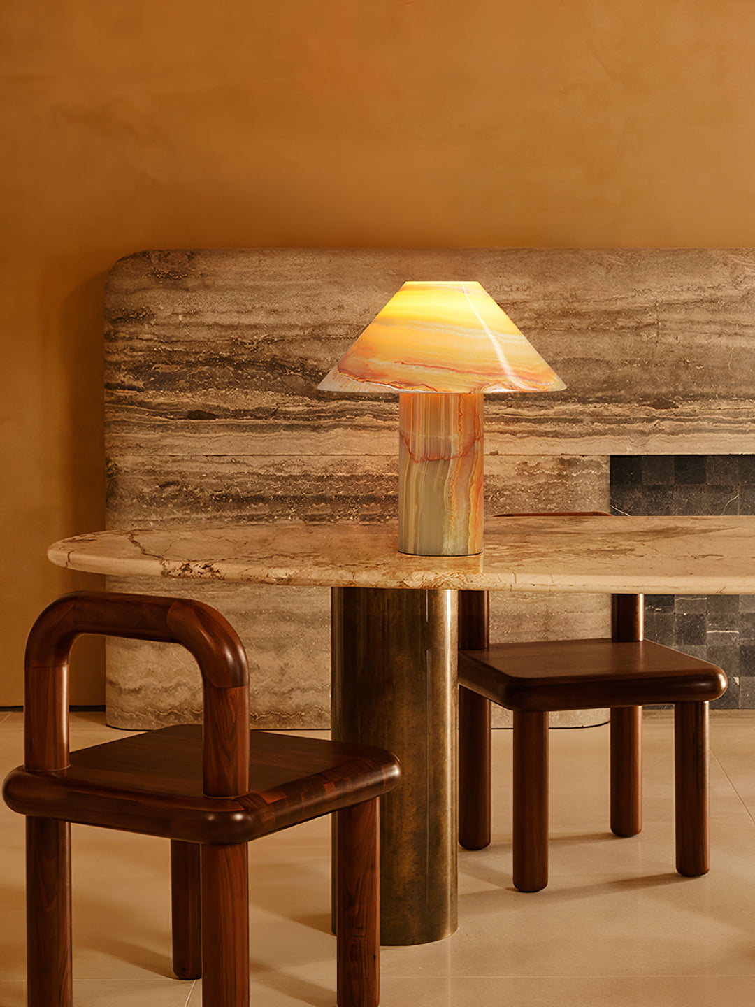 Marbelle Onyx Table Lamp - Vakkerlight