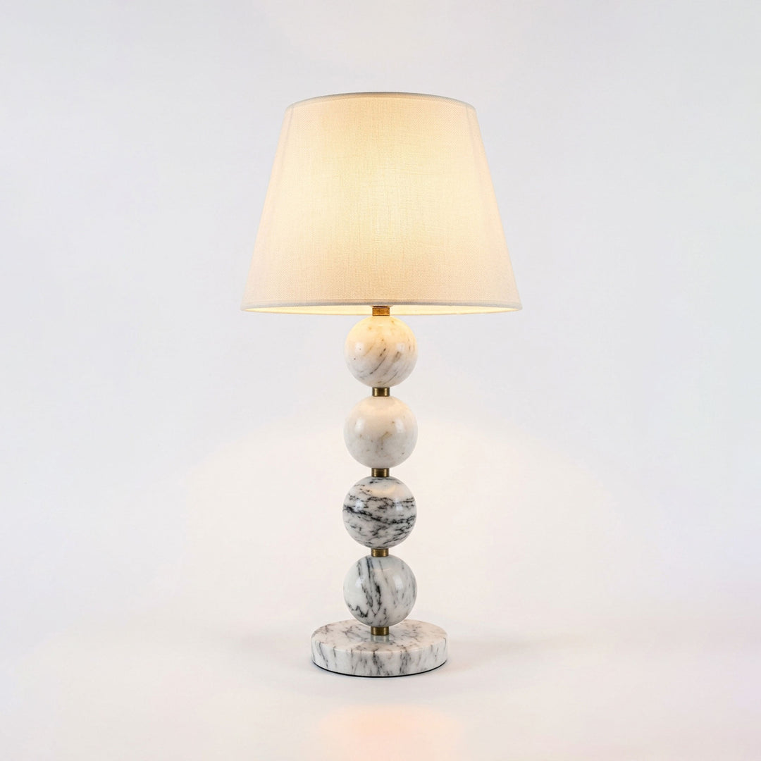 Marble Sphere Table Lamp