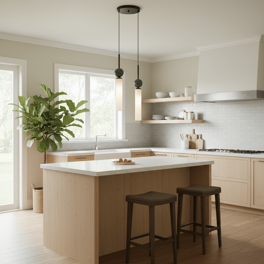 Marble Vertical Pendant Lamp - Vakkerlight