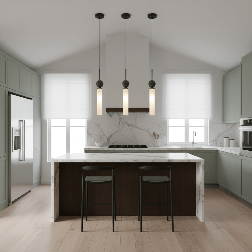 Marble Vertical Pendant Lamp - Vakkerlight