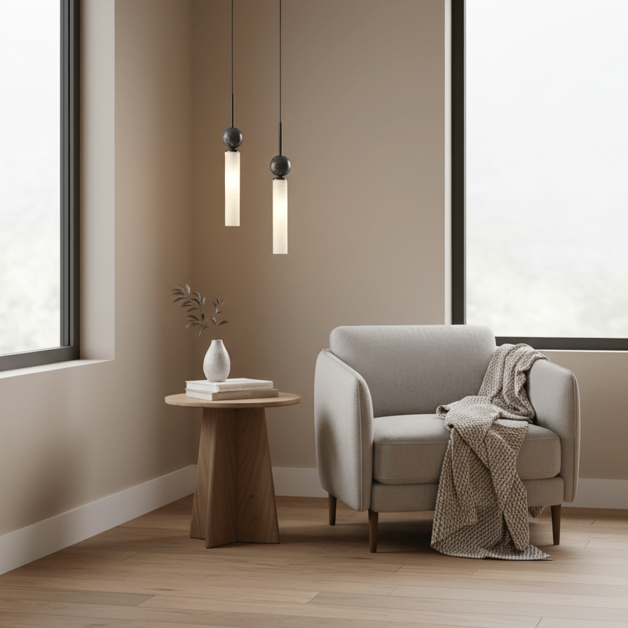 Marble Vertical Pendant Lamp - Vakkerlight