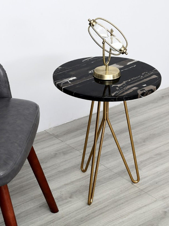 Marble Accent Side Table