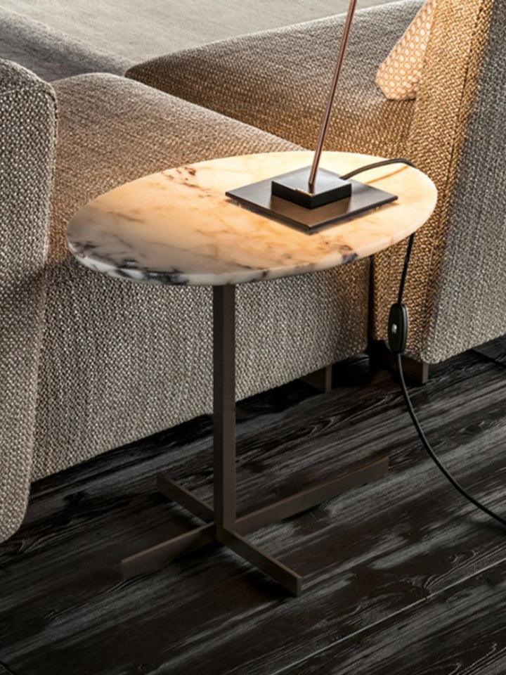 Marble Accent Side Table