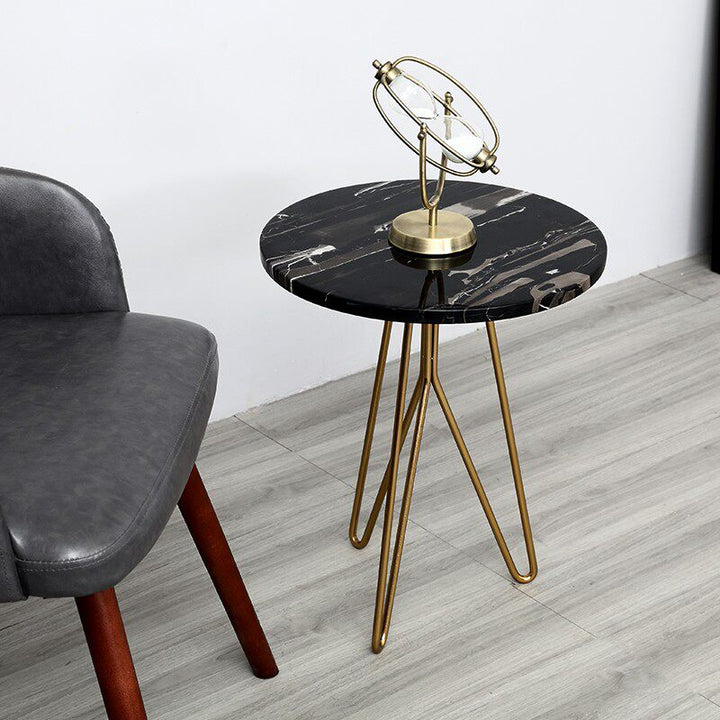 Marble Accent Side Table