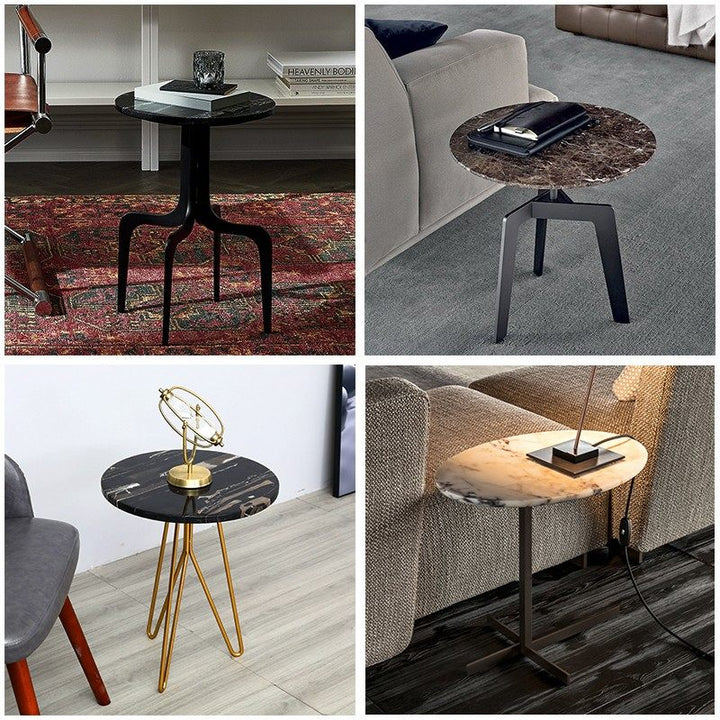 Marble Accent Side Table