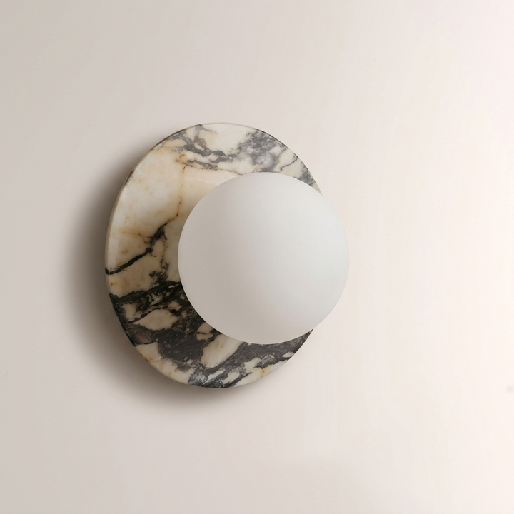 Marble Disc Wall Sconce