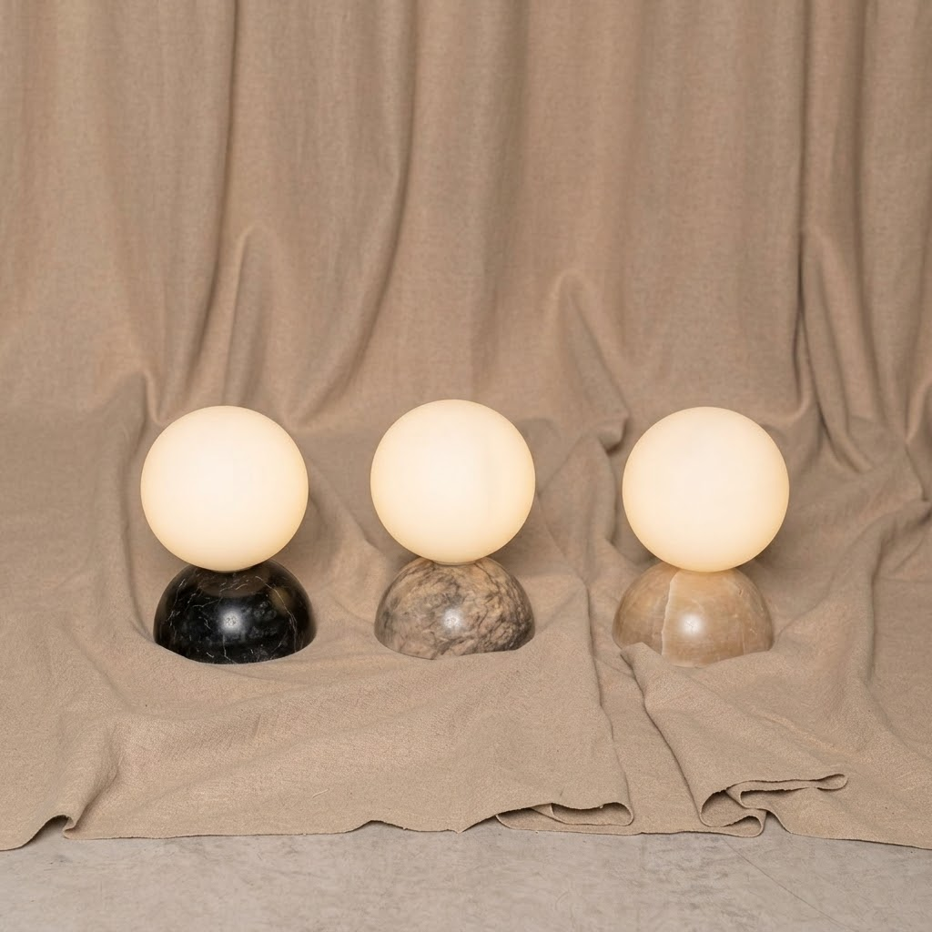 Marble Globe Wall Sconce
