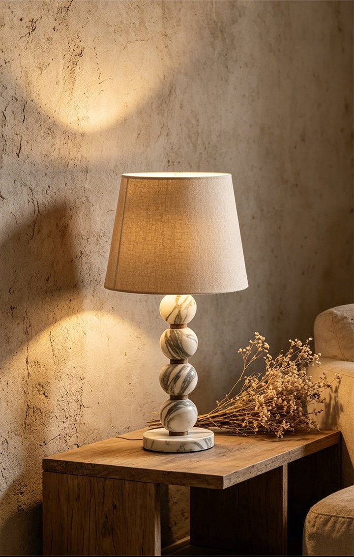 Marble Sphere Table Lamp - Vakkerlight