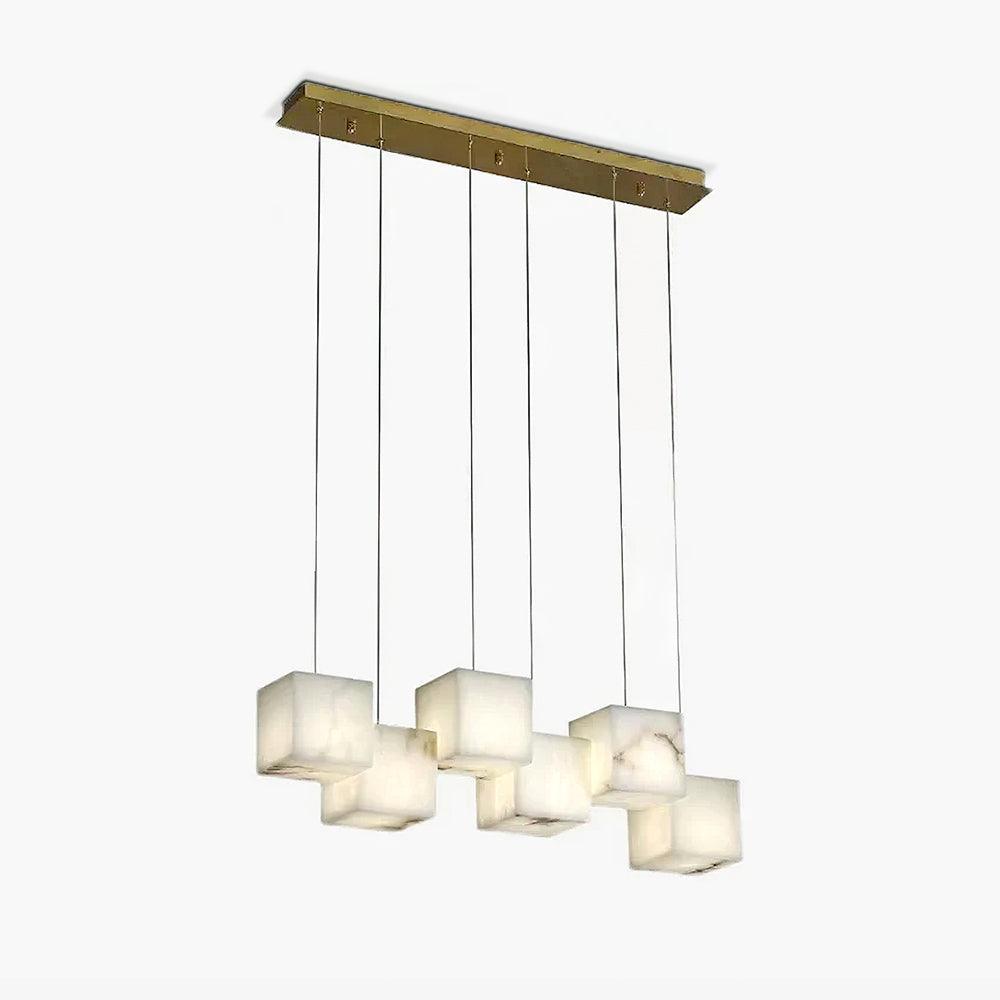 Alabaster Box Chandelier - Vakkerlight