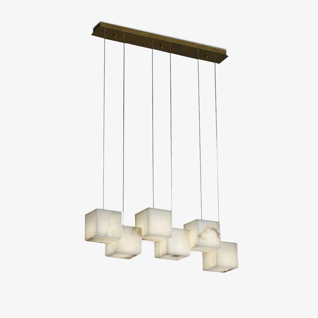 Alabaster Box Chandelier - Vakkerlight