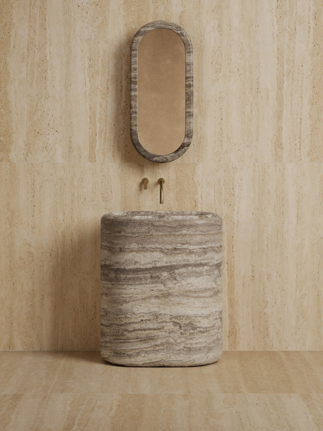 Marble Pedestal Basin (Basin Only) - Vakkerlight