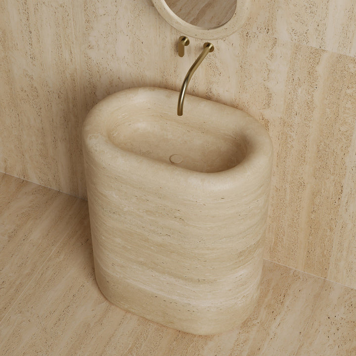 Marble Pedestal Basin (Basin Only) - Vakkerlight