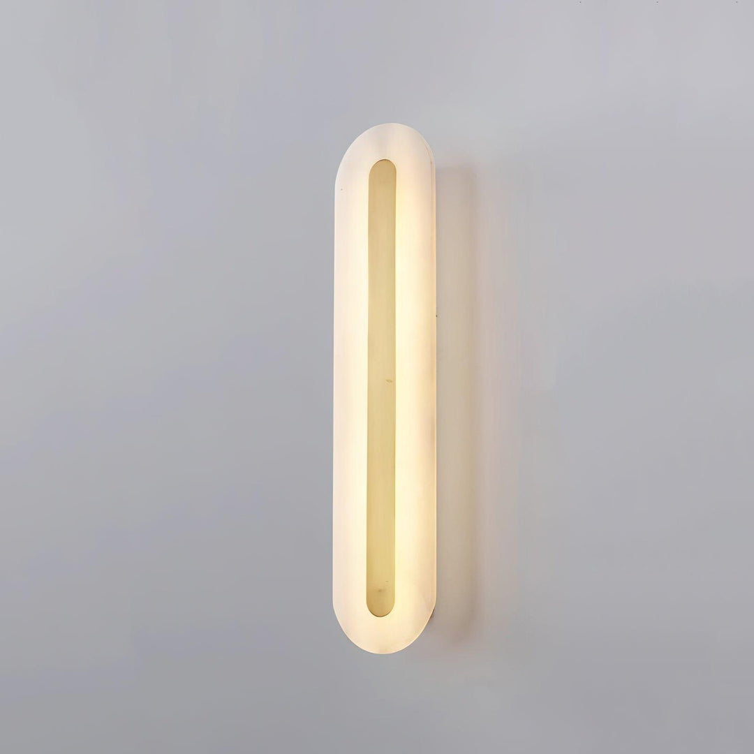 Alabaster Rounded Wall Light - Vakkerlight