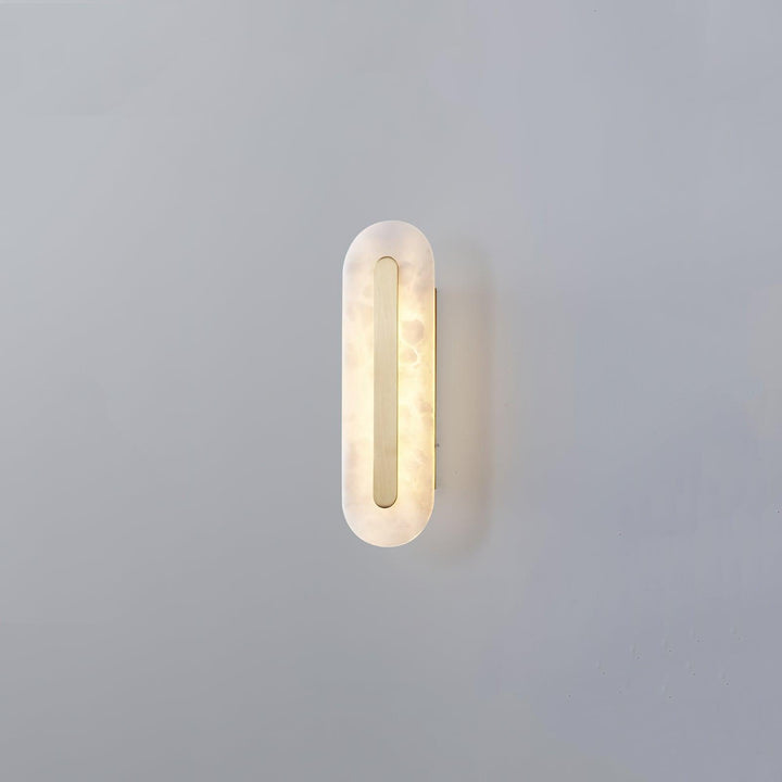 Alabaster Rounded Wall Light - Vakkerlight