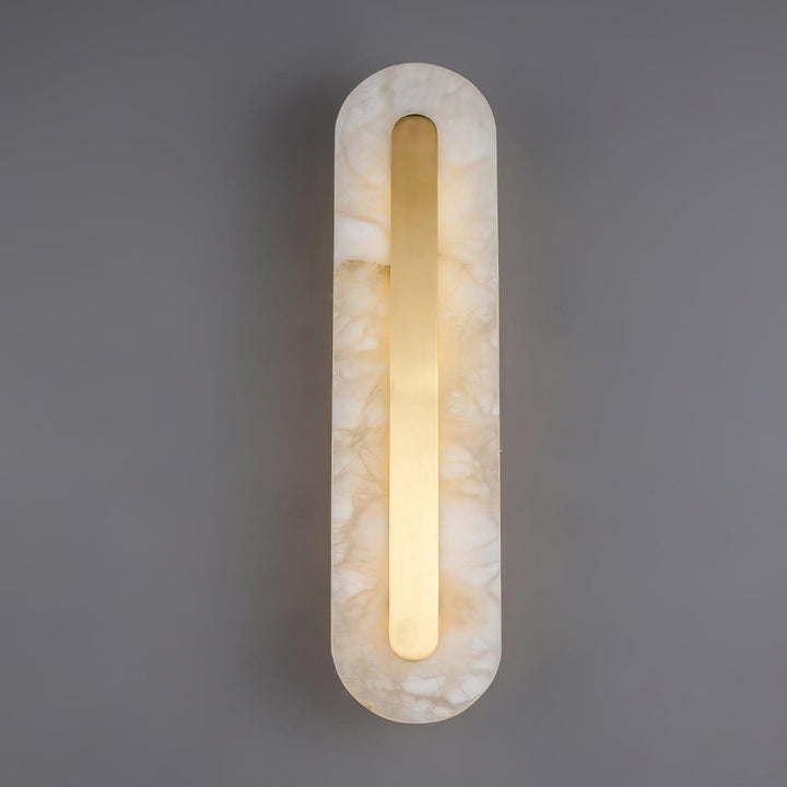 Alabaster Rounded Wall Light - Vakkerlight