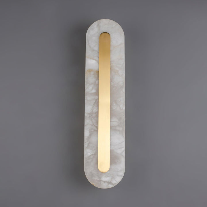 Alabaster Rounded Wall Light - Vakkerlight