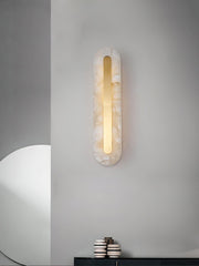 Alabaster Rounded Wall Light - Vakkerlight