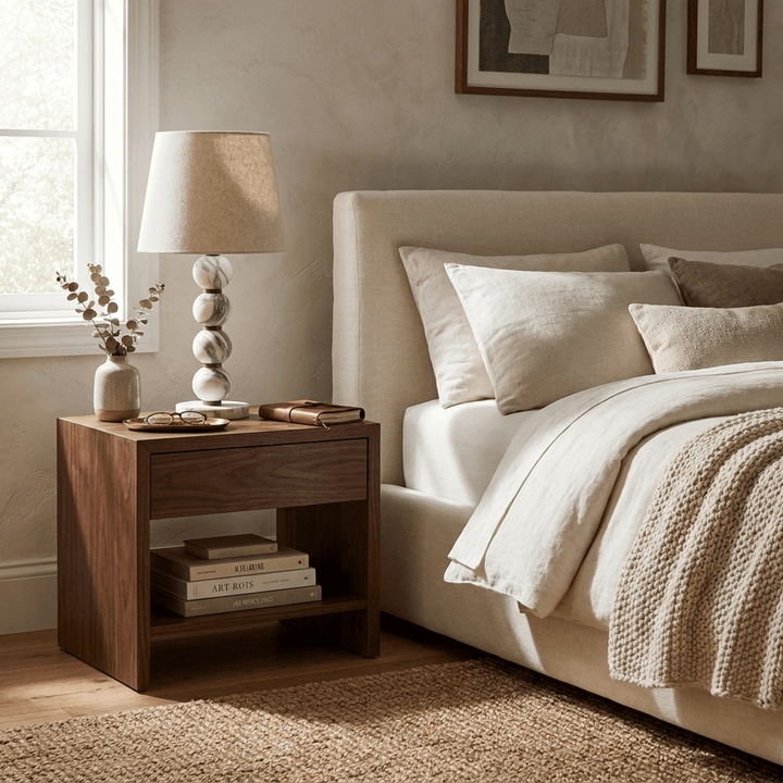 Marble Sphere Table Lamp - Vakkerlight