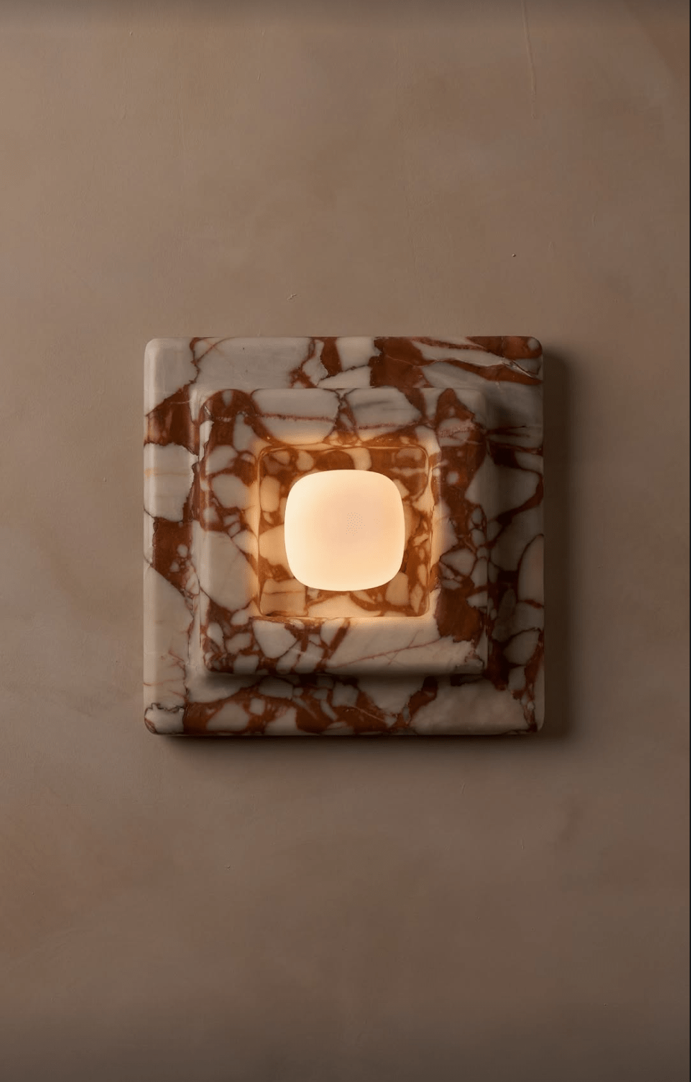 Marblume Square Wall Lamp - Vakkerlight