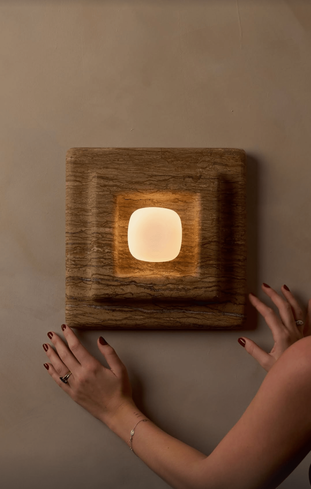 Marblume Square Wall Lamp - Vakkerlight