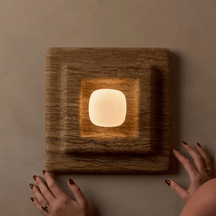 Marblume Square Wall Lamp - Vakkerlight