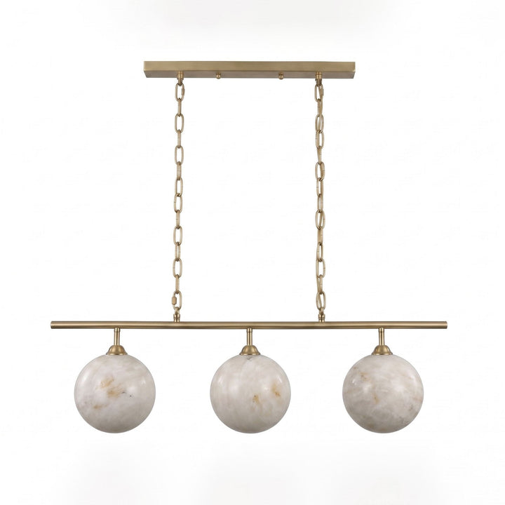 Marbury Alabaster Orb Pendant Lamp - Vakkerlight