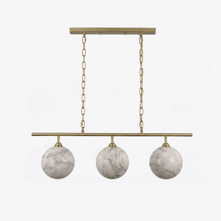 Marbury Alabaster Orb Pendant Lamp - Vakkerlight
