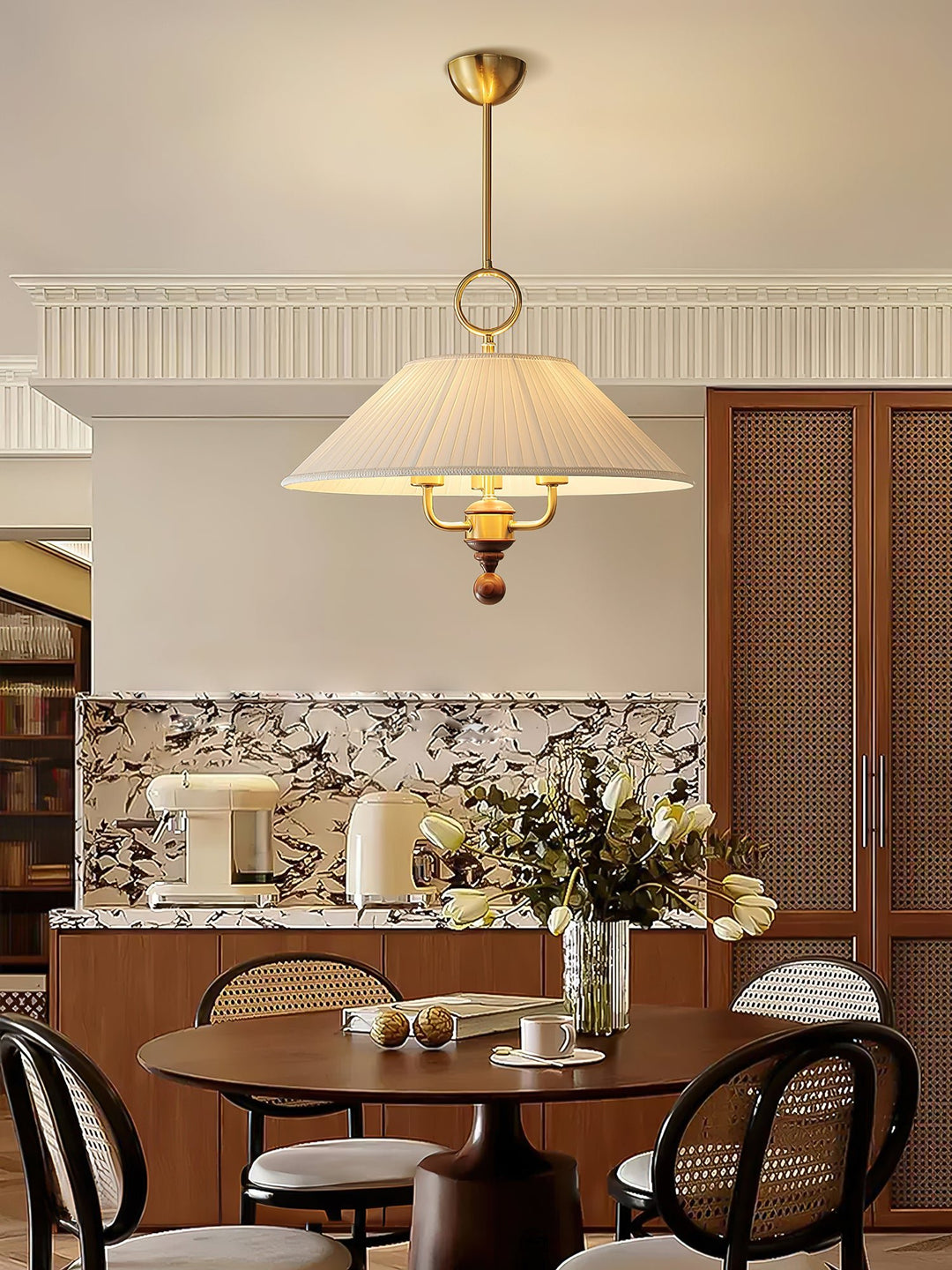 Marcellia Pleated Pendant Light - Vakkerlight