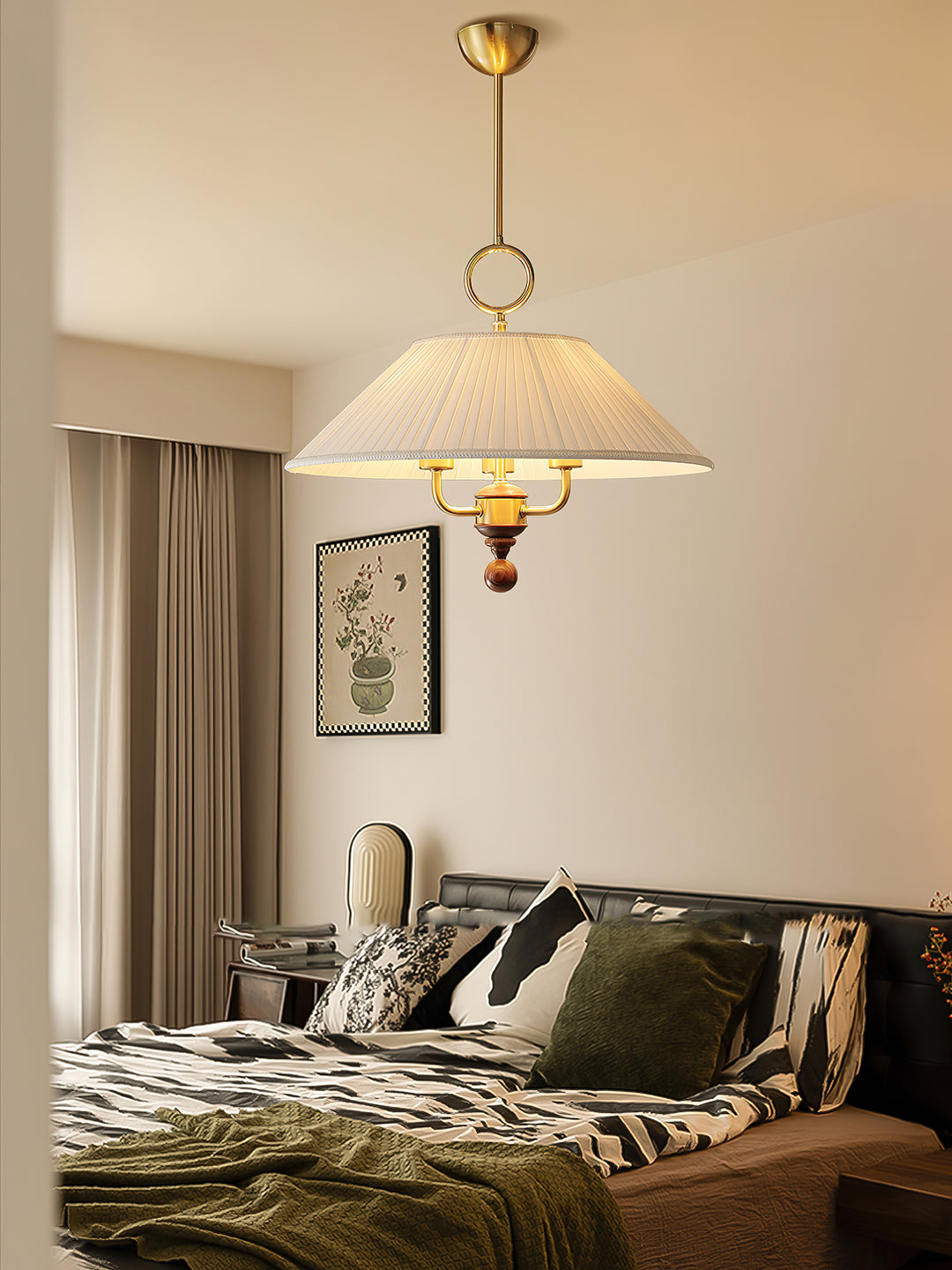 Marcellia Pleated Pendant Light - Vakkerlight