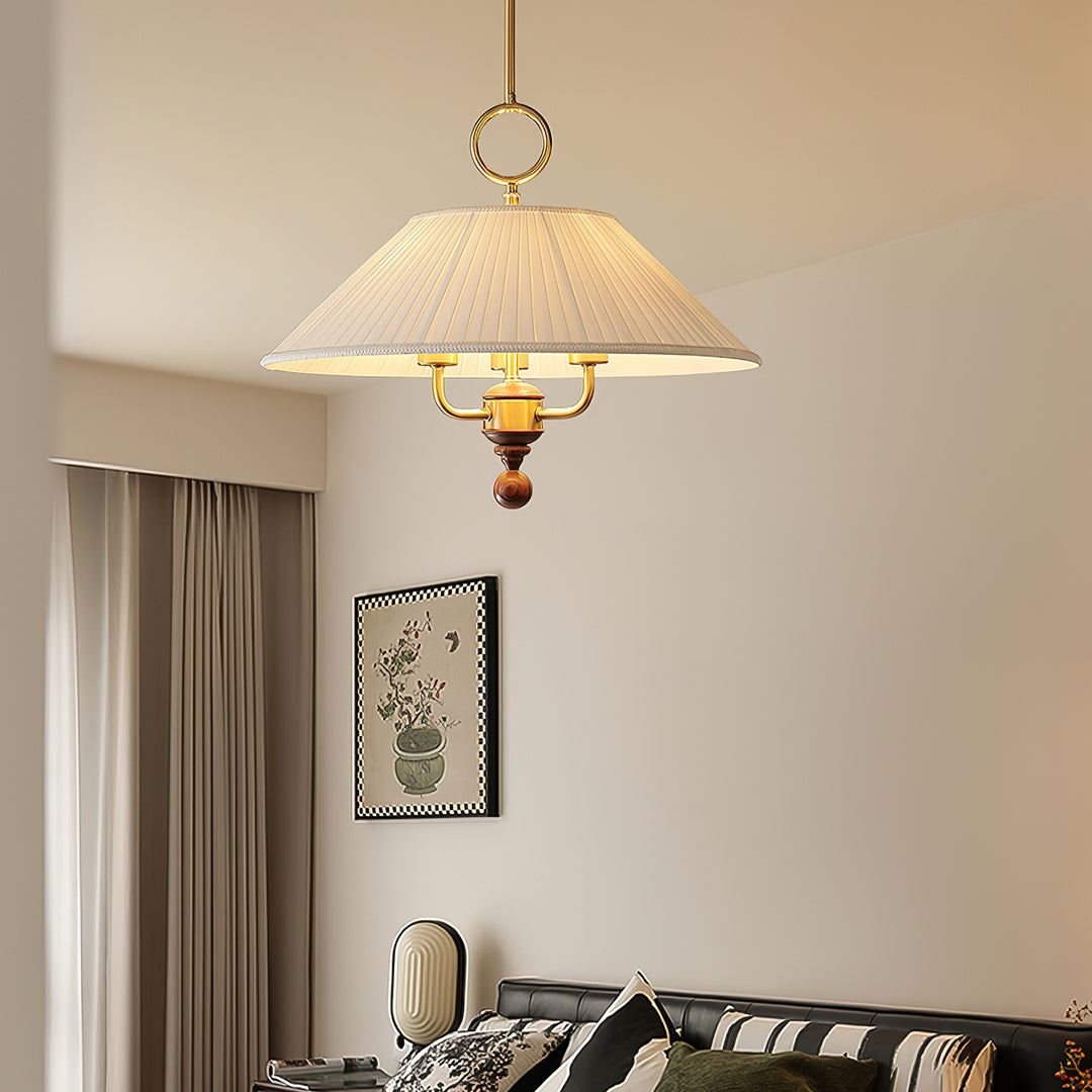 Marcellia Pleated Pendant Light - Vakkerlight