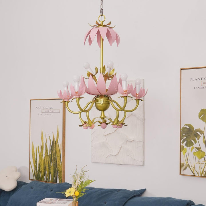 Mardi Gras Blossom Chandelier - Vakkerlight