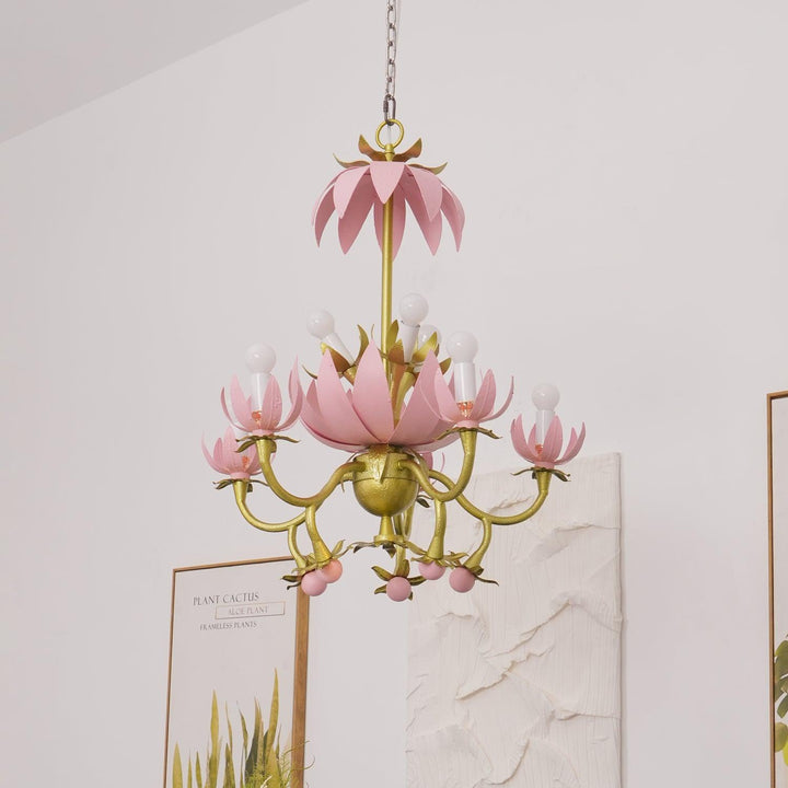 Mardi Gras Blossom Chandelier - Vakkerlight