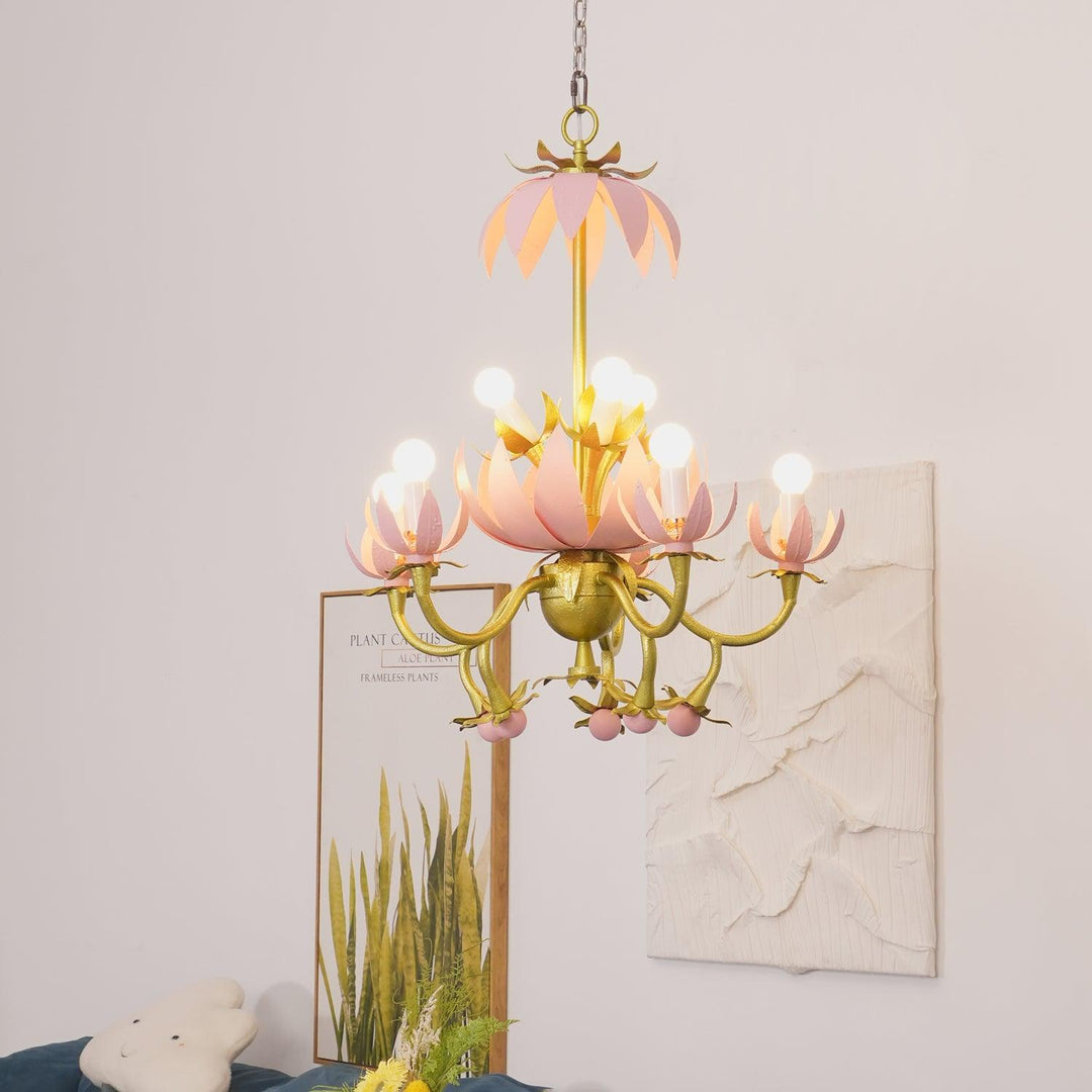 Mardi Gras Blossom Chandelier - Vakkerlight