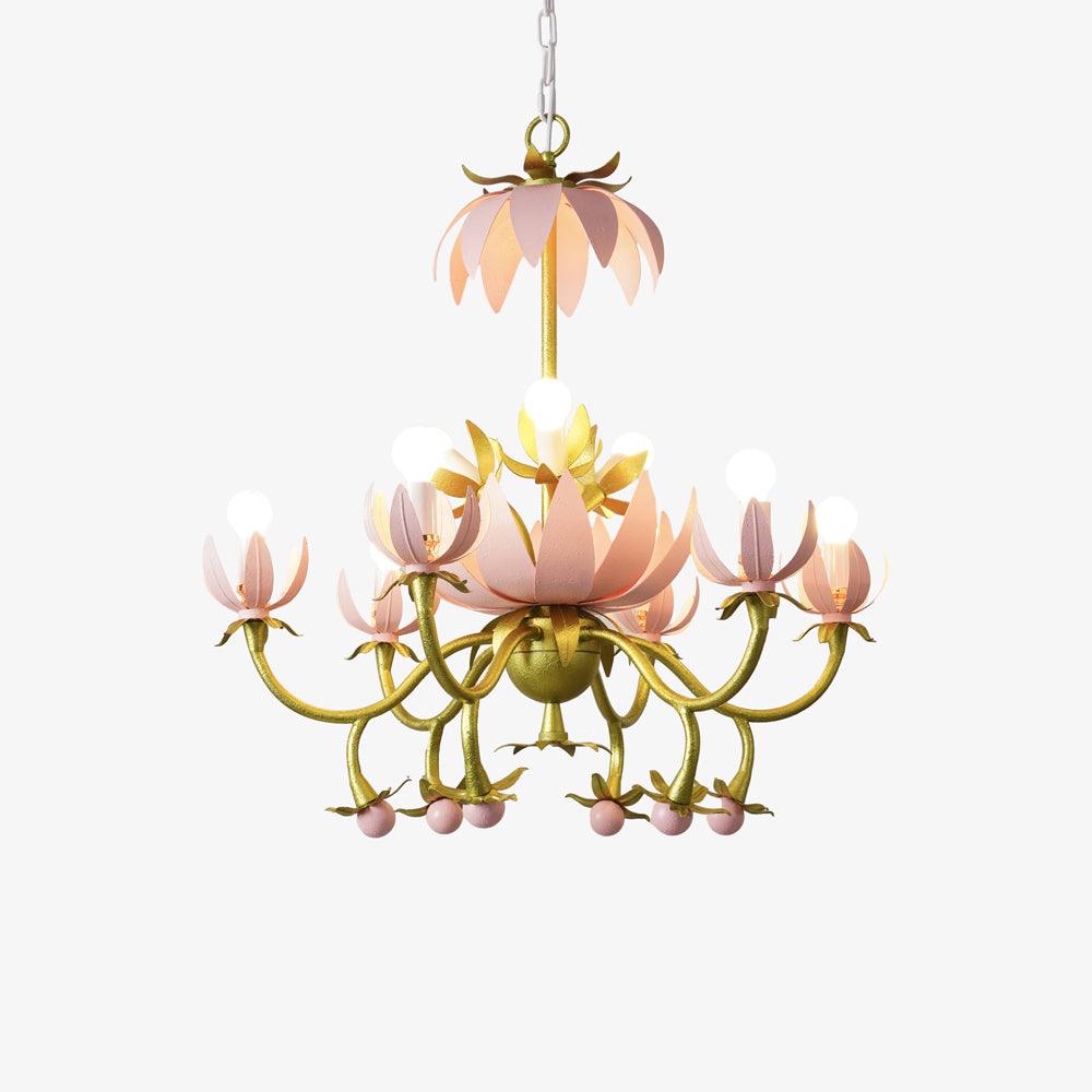 Mardi Gras Blossom Chandelier - Vakkerlight