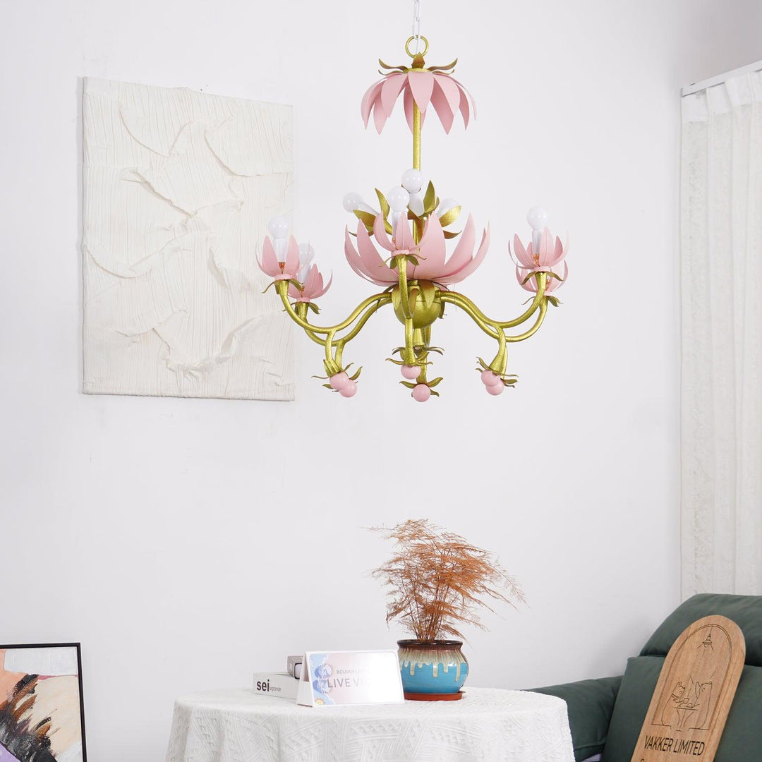 Mardi Gras Blossom Chandelier - Vakkerlight