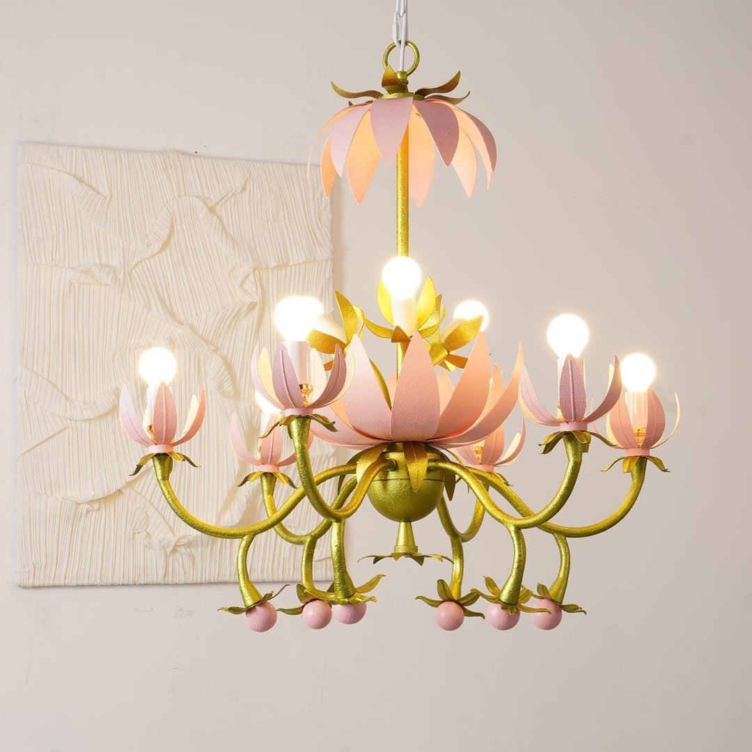 Mardi Gras Blossom Chandelier - Vakkerlight