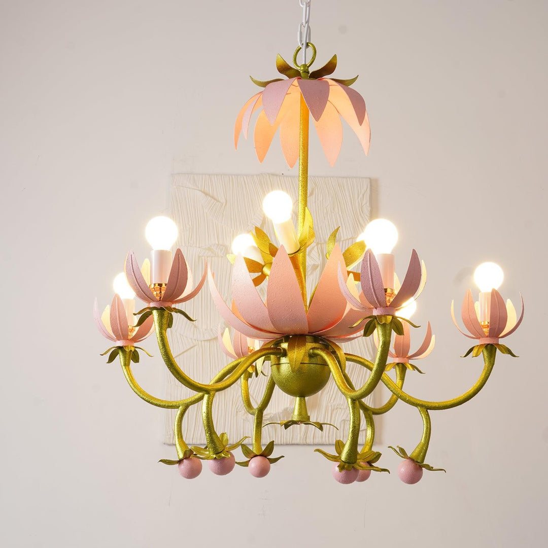 Mardi Gras Blossom Chandelier - Vakkerlight