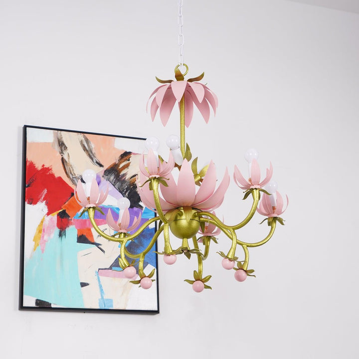 Mardi Gras Blossom Chandelier - Vakkerlight