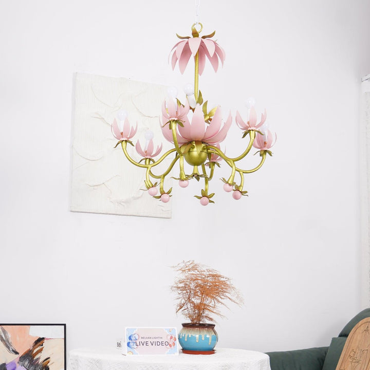 Mardi Gras Blossom Chandelier - Vakkerlight