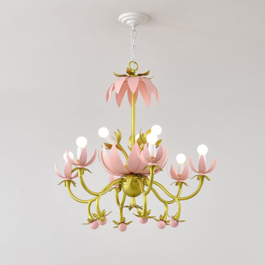 Mardi Gras Blossom Chandelier - Vakkerlight