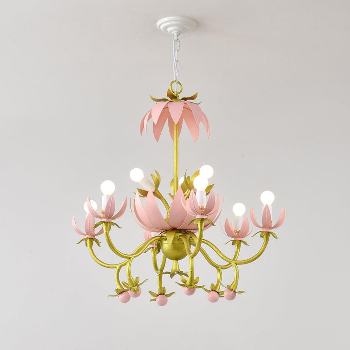 Mardi Gras Blossom Chandelier - Vakkerlight