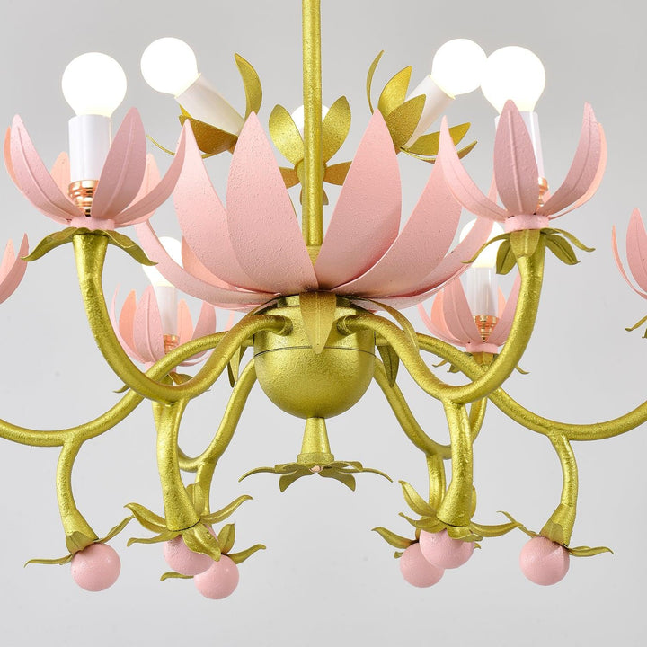 Mardi Gras Blossom Chandelier - Vakkerlight