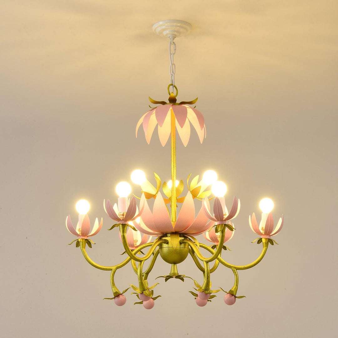 Mardi Gras Blossom Chandelier - Vakkerlight