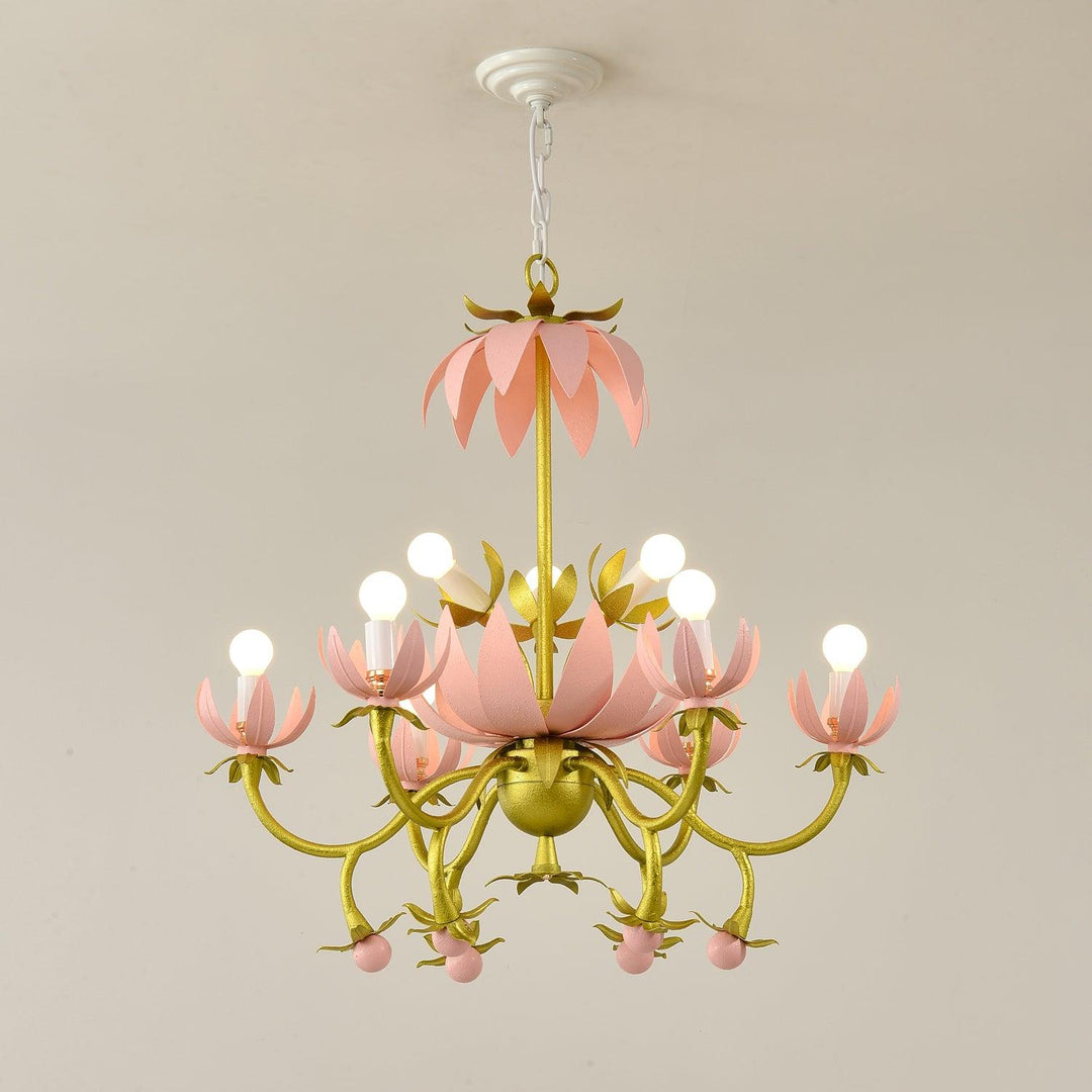 Mardi Gras Blossom Chandelier - Vakkerlight