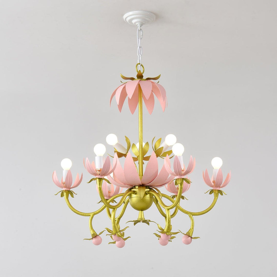 Mardi Gras Blossom Chandelier - Vakkerlight