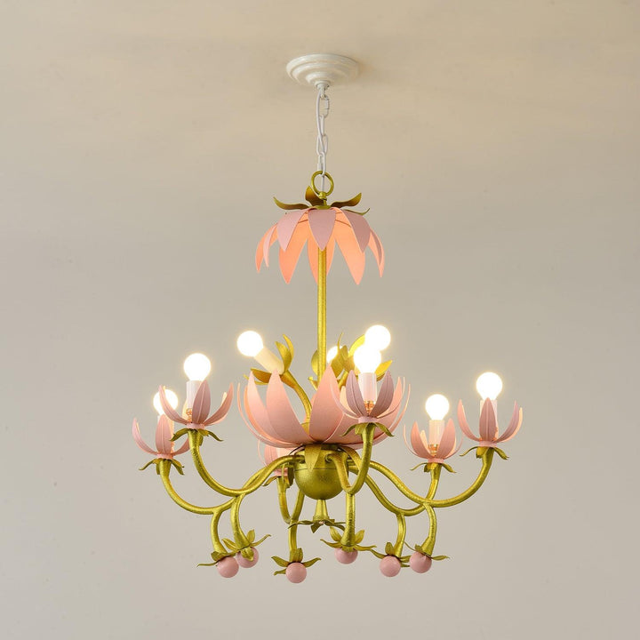 Mardi Gras Blossom Chandelier - Vakkerlight